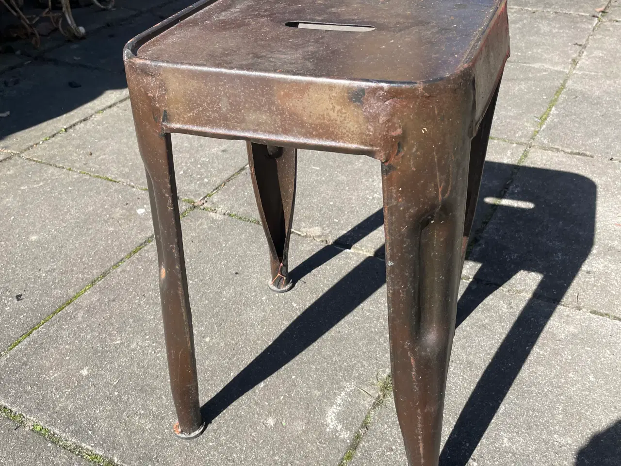 Billede 1 - Metal taburet