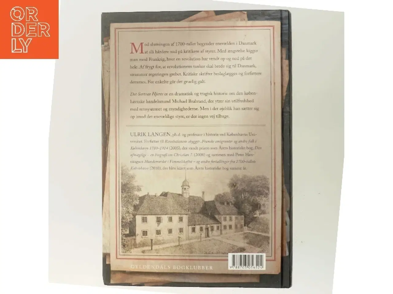 Billede 3 - Det sorteste hjerte : historien om et dybt fald i enevældens København af Ulrik Langen (Bog)