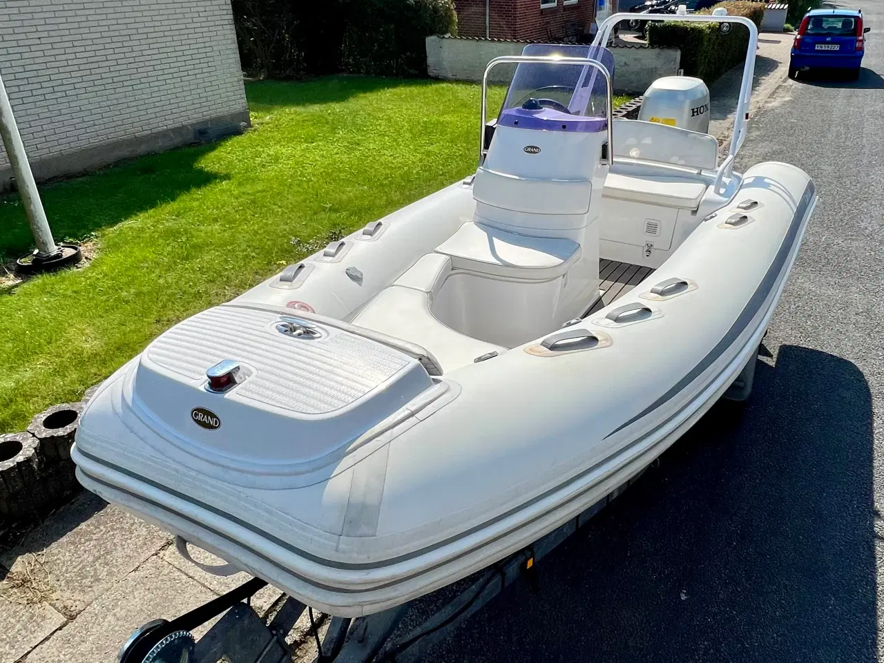 Billede 3 - Gummibåd Rib Grand 480 90 hk Honda