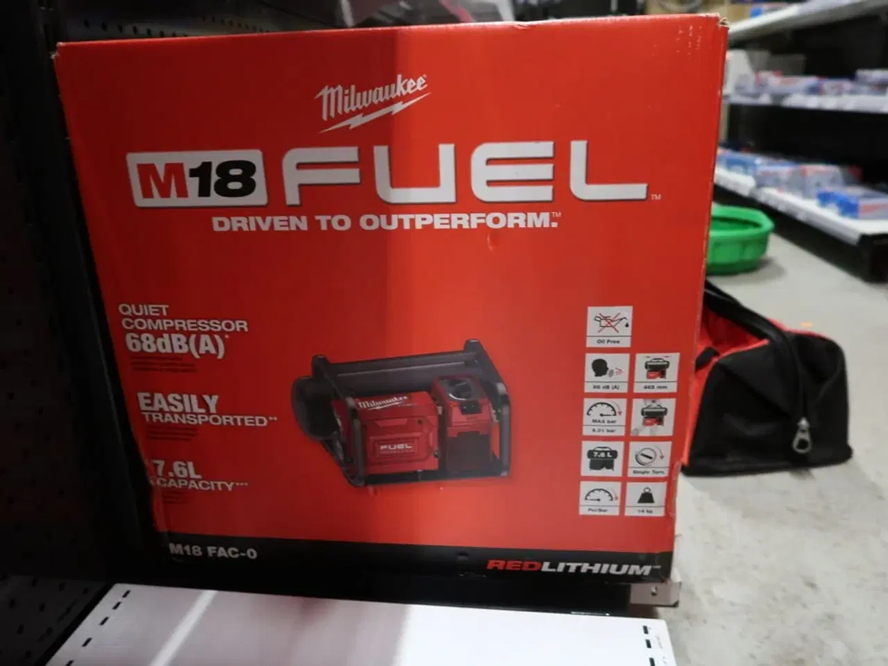 Billede 2 - Kompressor MILWAUKEE M18 FAC-0