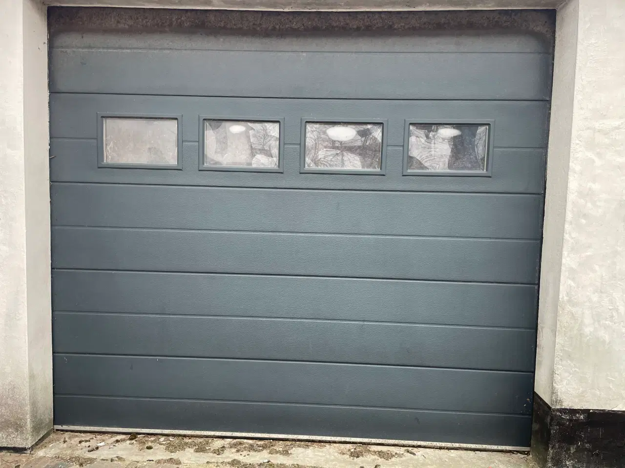 Billede 2 - Ledhejseport antracitgrå 