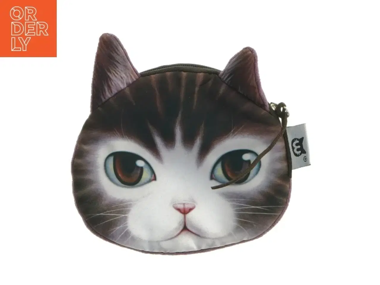 Billede 1 - Pung med kattemotiv fra X-dolls (str. 13x11 cm)