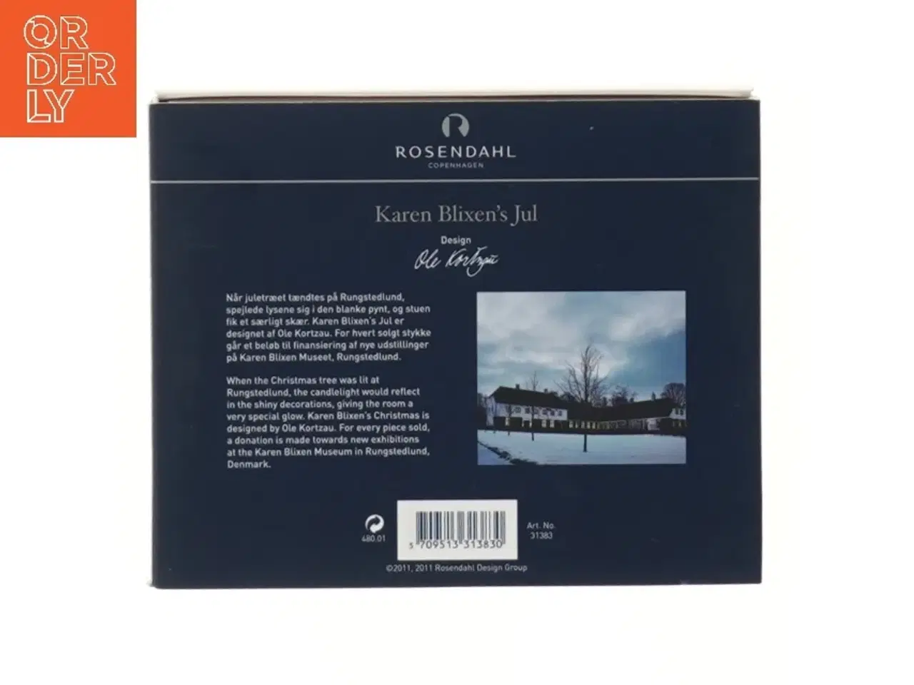 Billede 3 - Karen Blixen julepynt fra Rosendahl (str. 12 cm)