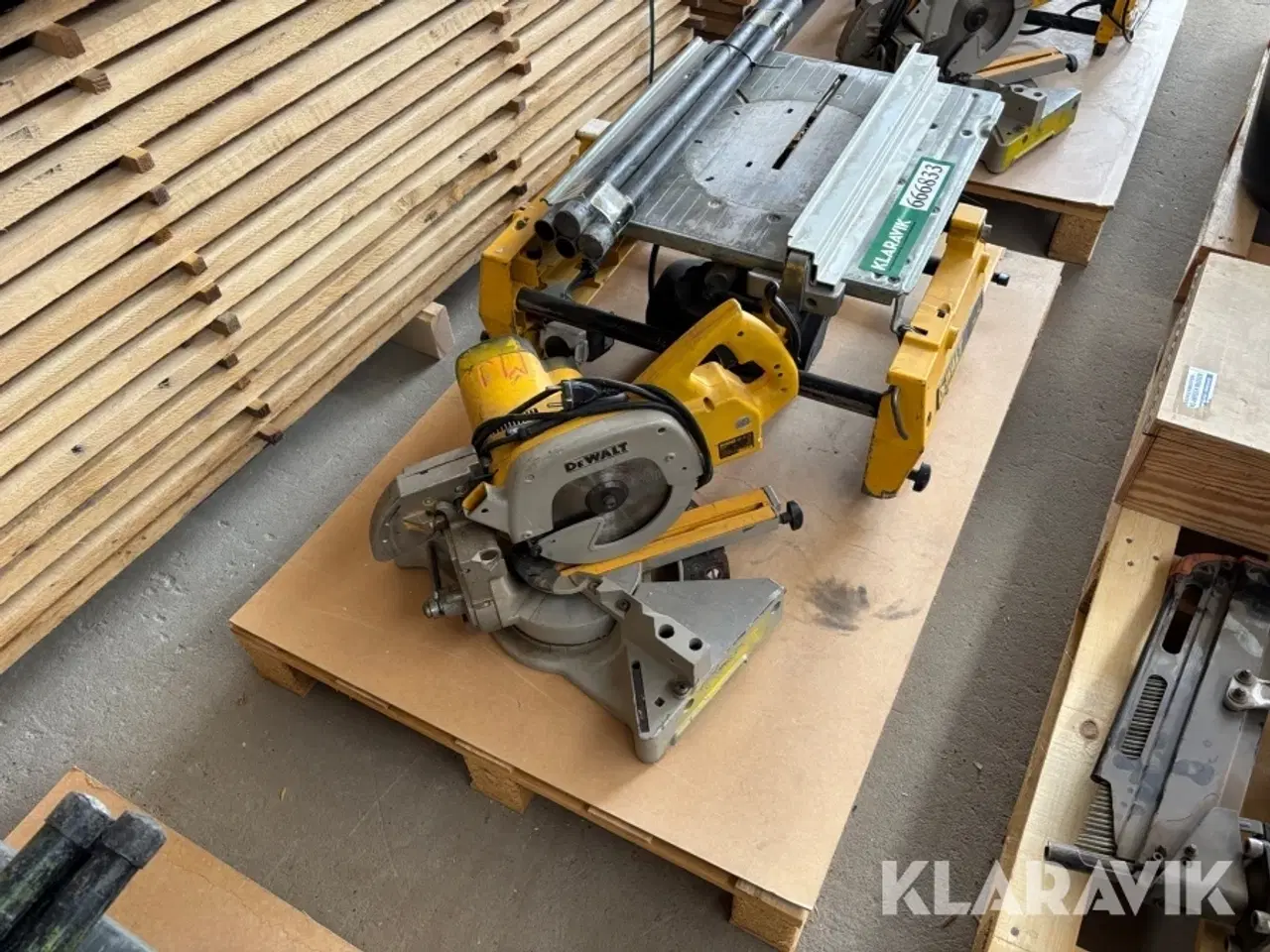 Billede 3 - Bordrundsav + kapsav Dewalt DW742 + DW707