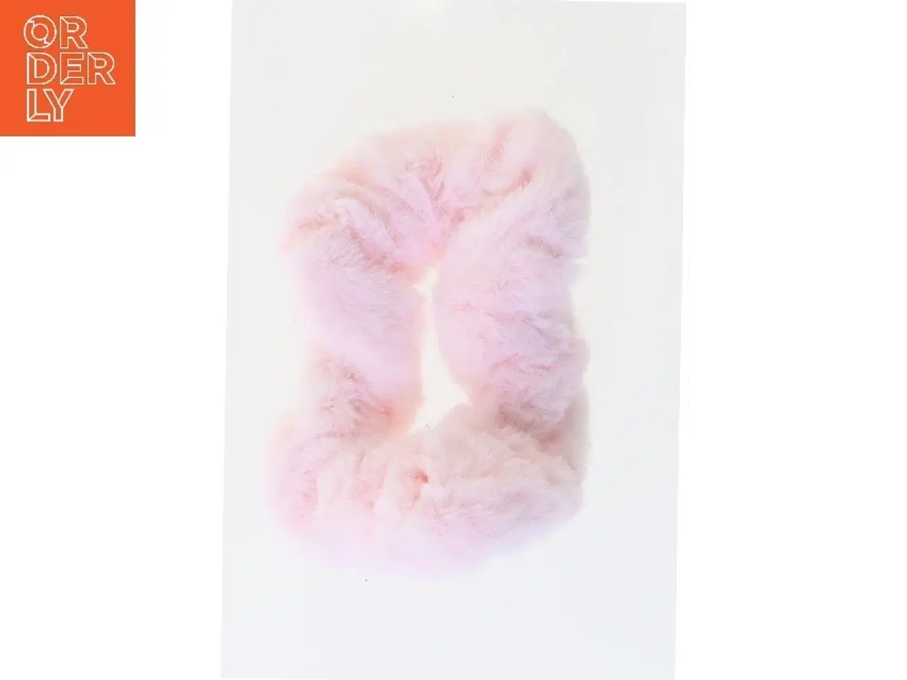 Billede 1 - Plys hårklemme (str. Ø 10 cm)