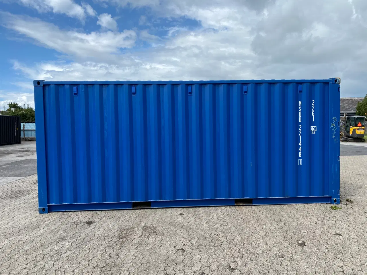 Billede 10 - 20 fods container i Hvid, Grøn, Grå, Blå