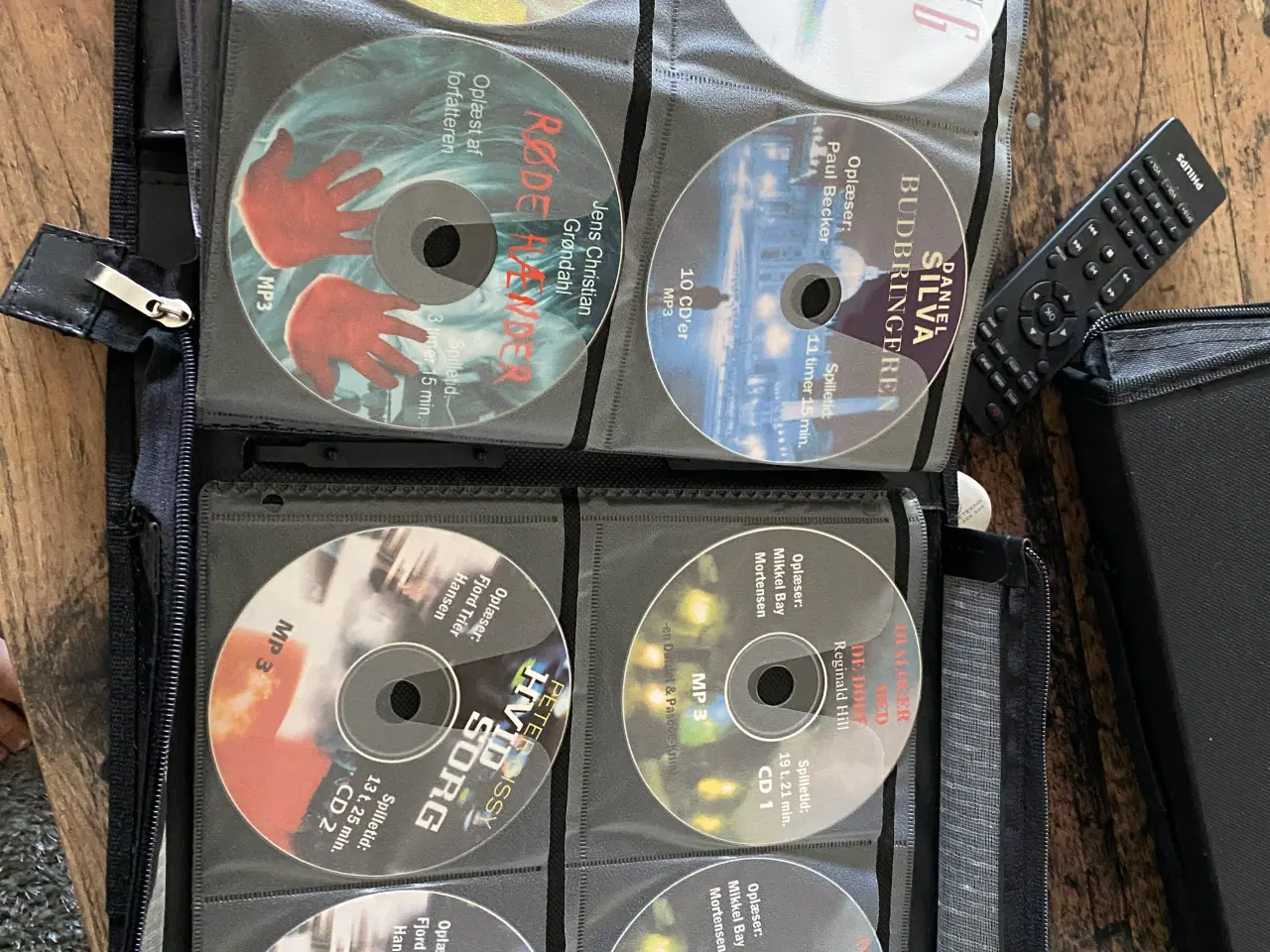 Billede 10 - Lydbøger en hel taske