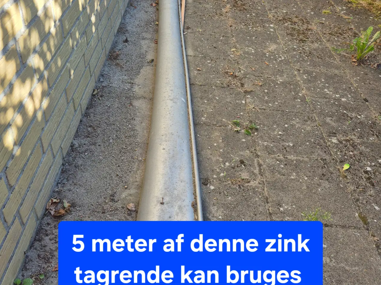 Billede 1 - Zink tagrende 