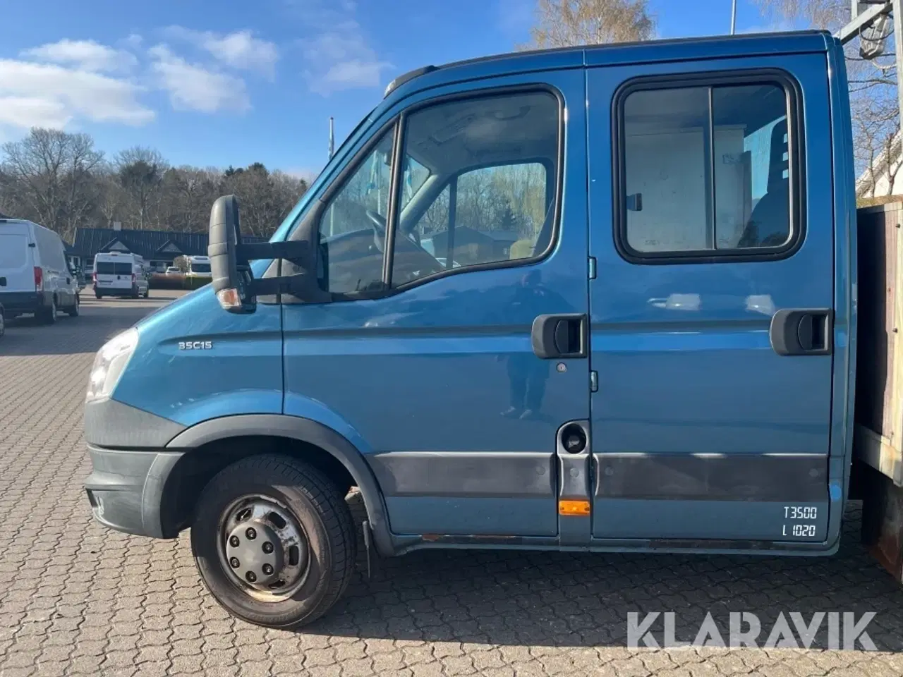 Billede 9 - Varebil med lad IVECO Daily 35C D, 35c15L D, 6-G