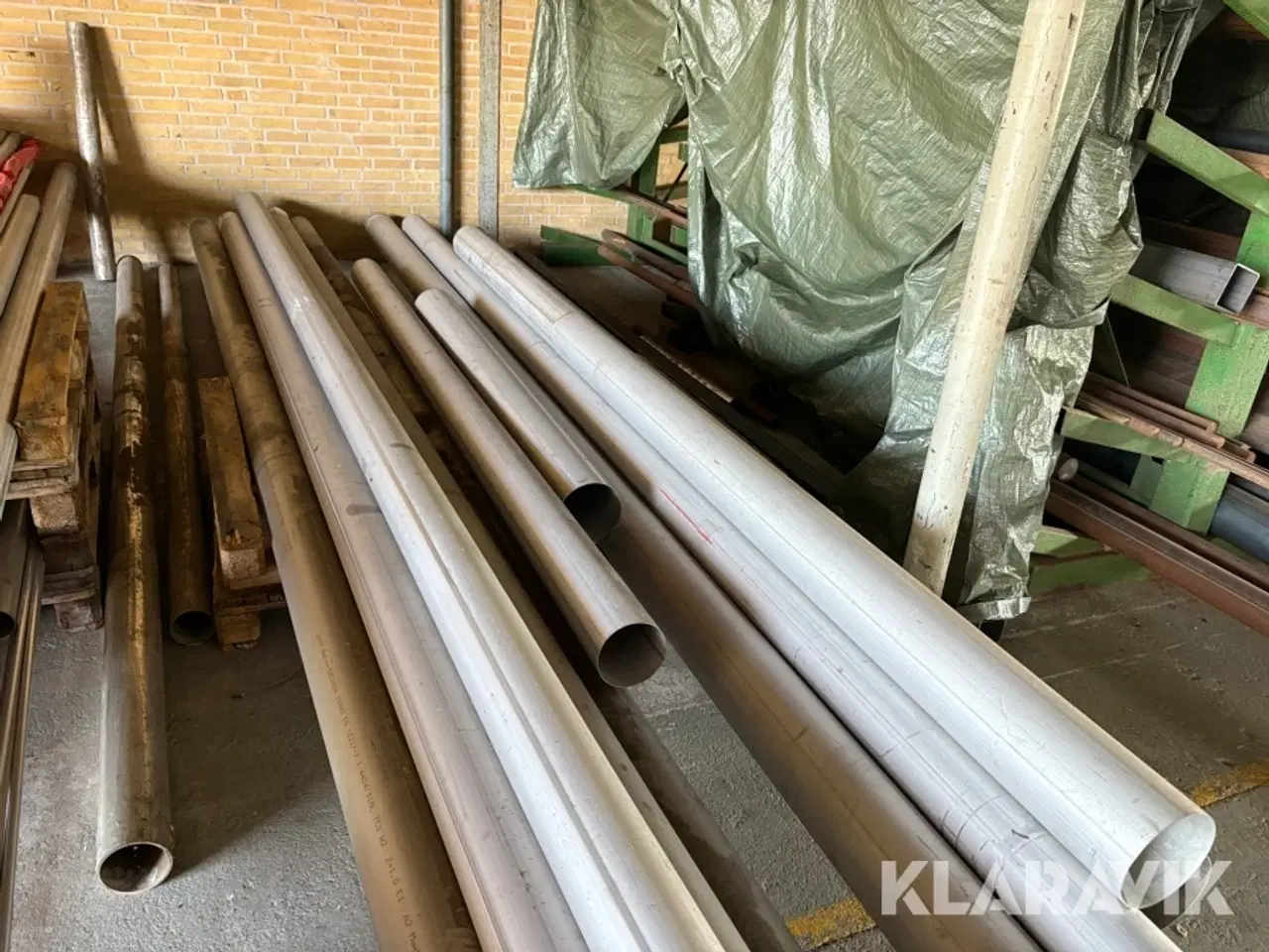 Billede 11 - Syrefast Rustfristål rør 12 styk