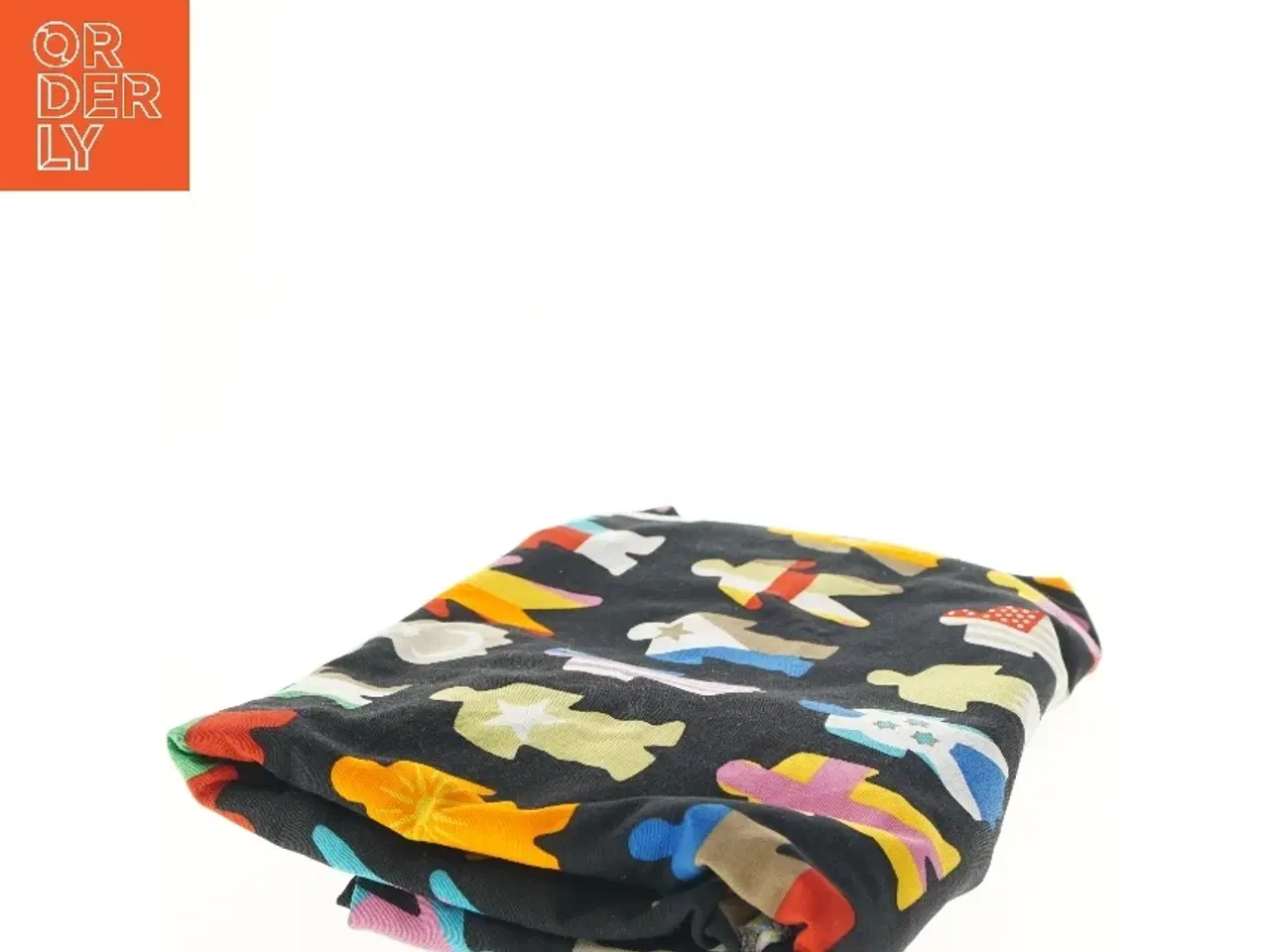 Billede 4 - Farverigt stof med figurer (str. 300x150 cm)