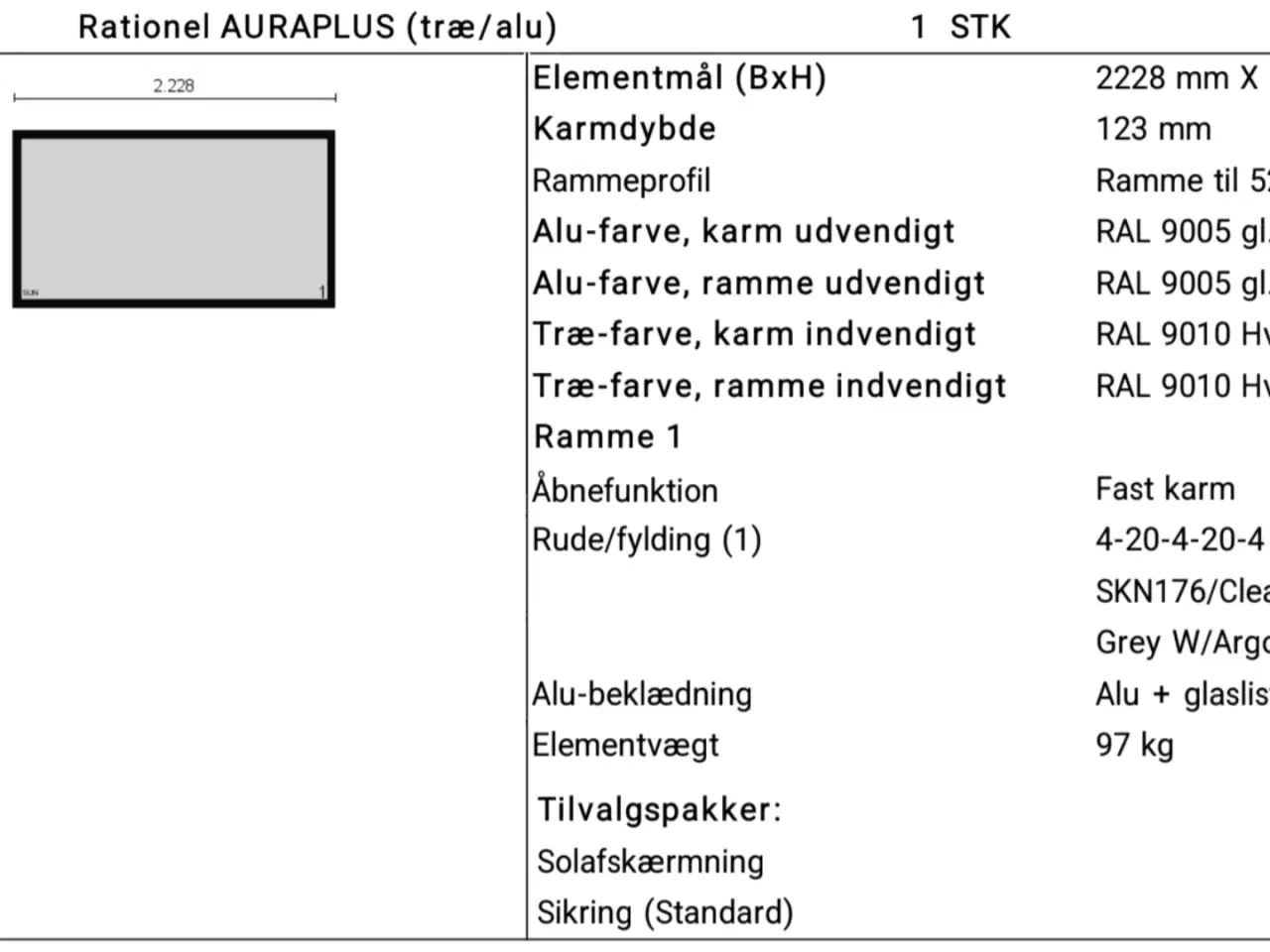 Billede 6 - Rationel træ/alu