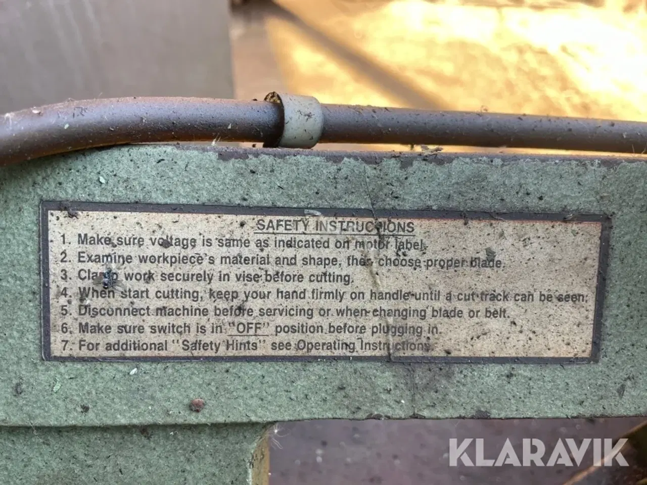 Billede 9 - Båndsav Ferm 330757