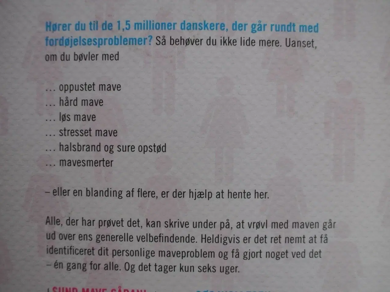 Billede 2 - sund mave sådan, af søs wollesen, emne: krop og su