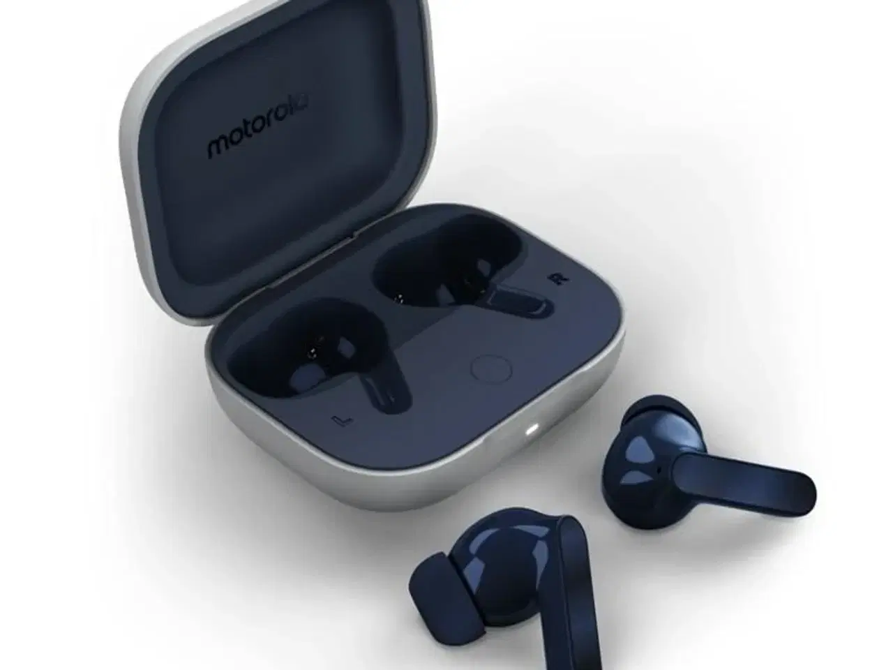 Billede 1 - Trådløse in-ear høretelefoner Motorola Moto Buds – Bluetooth, Starlight Blue