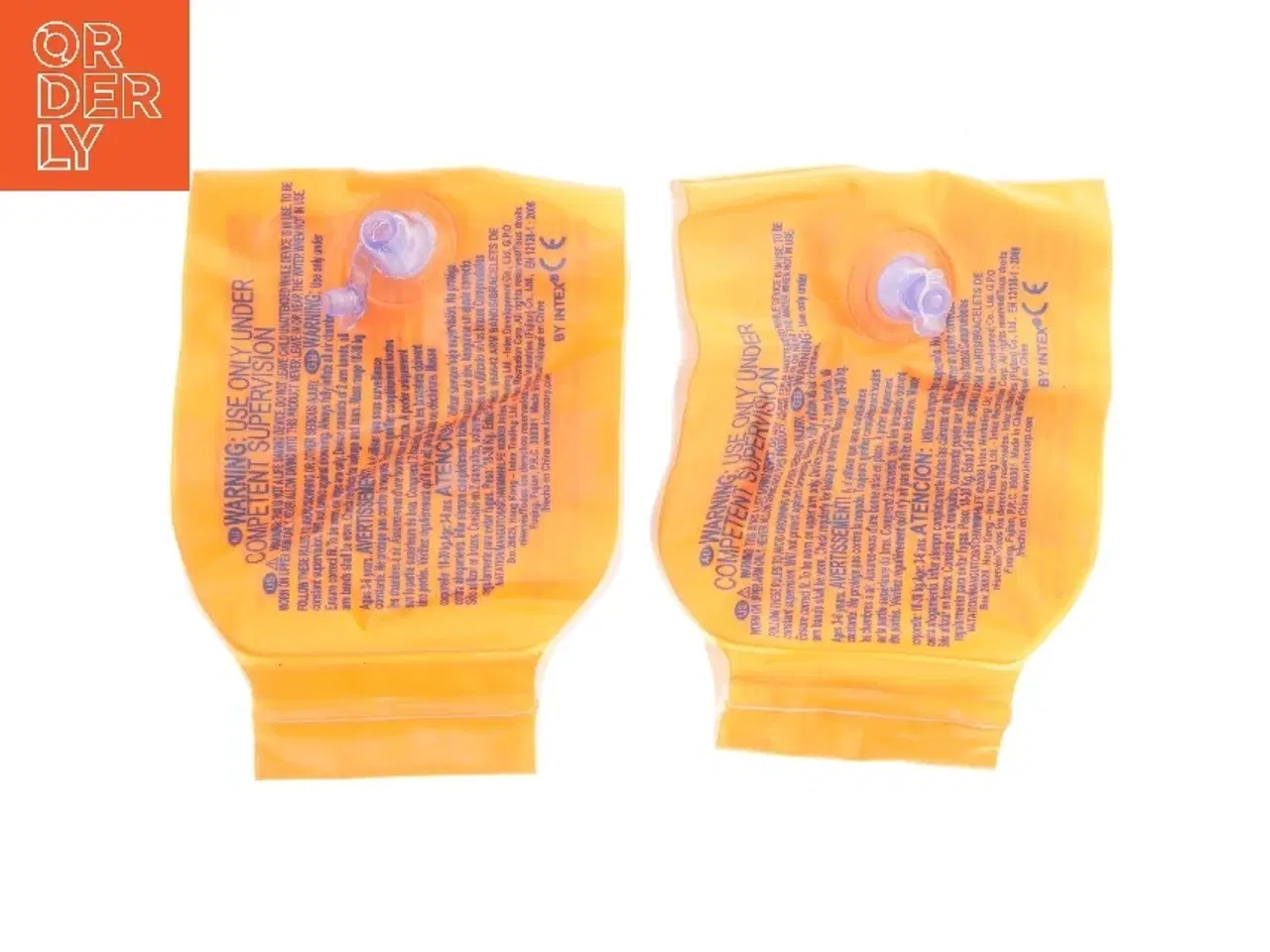 Billede 2 - Intex orange svømmepuder fra Intex (str. 21x15,5 cm)