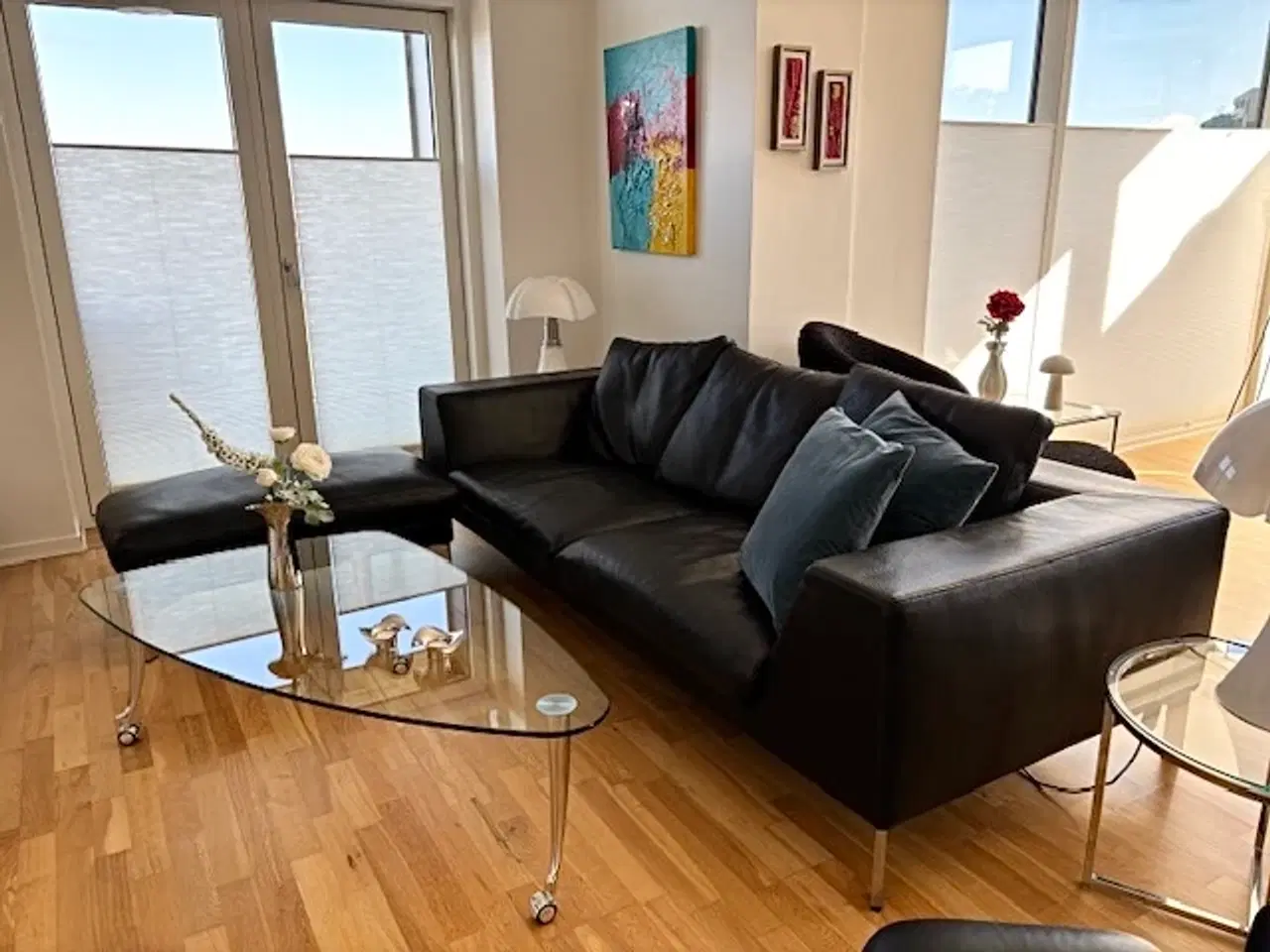 Billede 2 - Meget velholdt Ejlersen sofa med puf