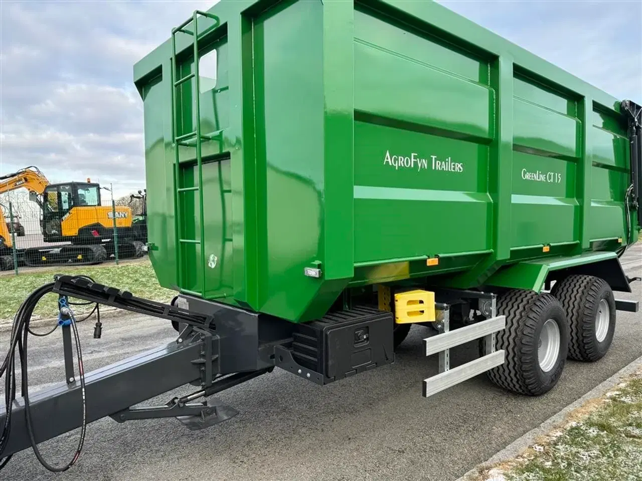 Billede 14 - Agrofyn Trailers Greenline CT 15 med fransk bagklap