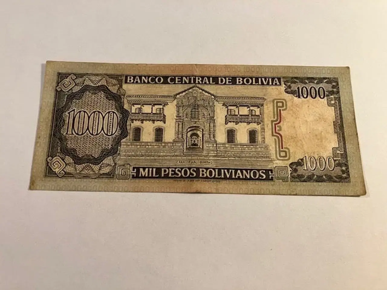 Billede 2 - 1000 Pesos Bolivia