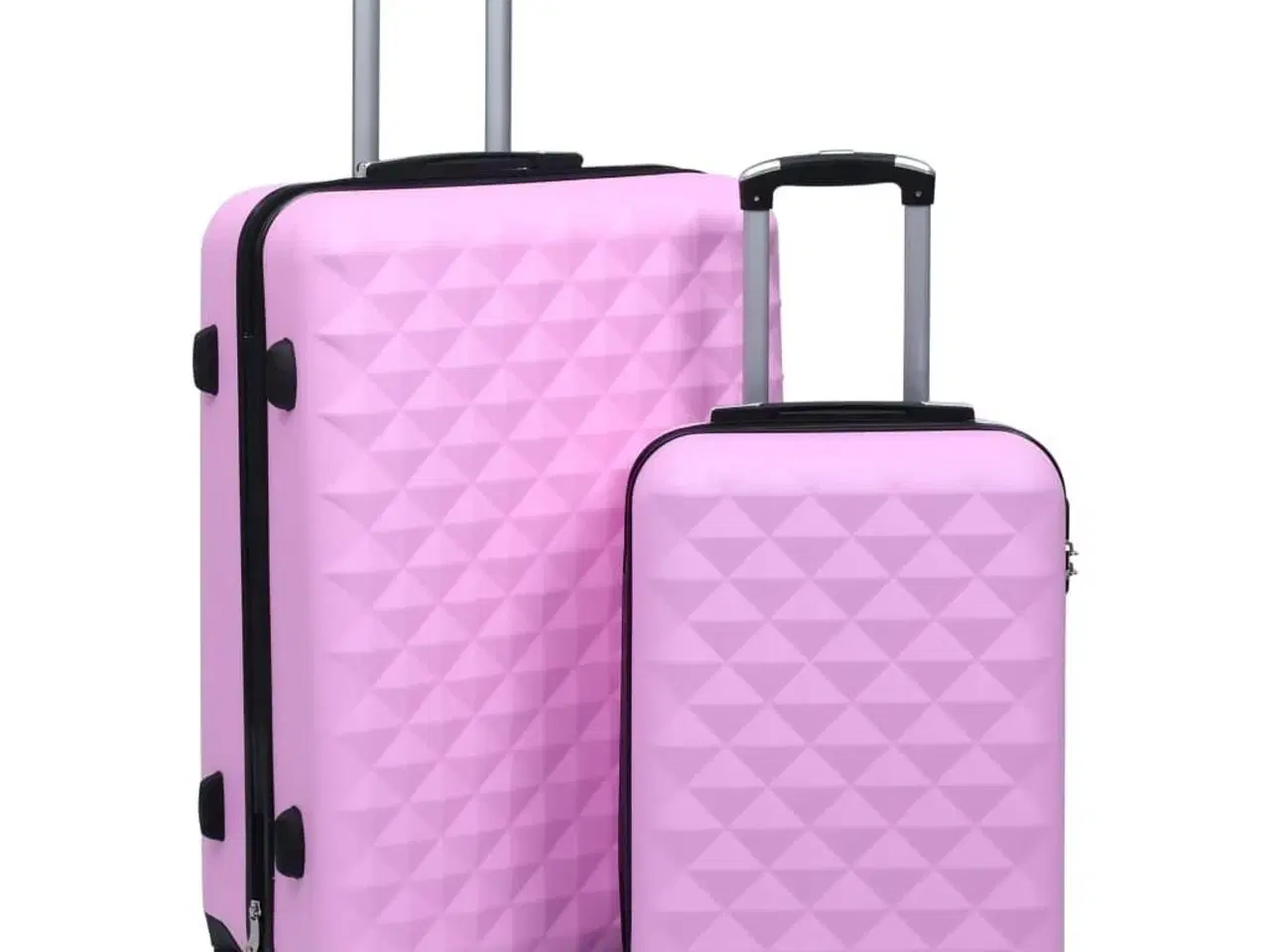 Billede 1 - Kuffertsæt 2 stk. hardcase ABS pink