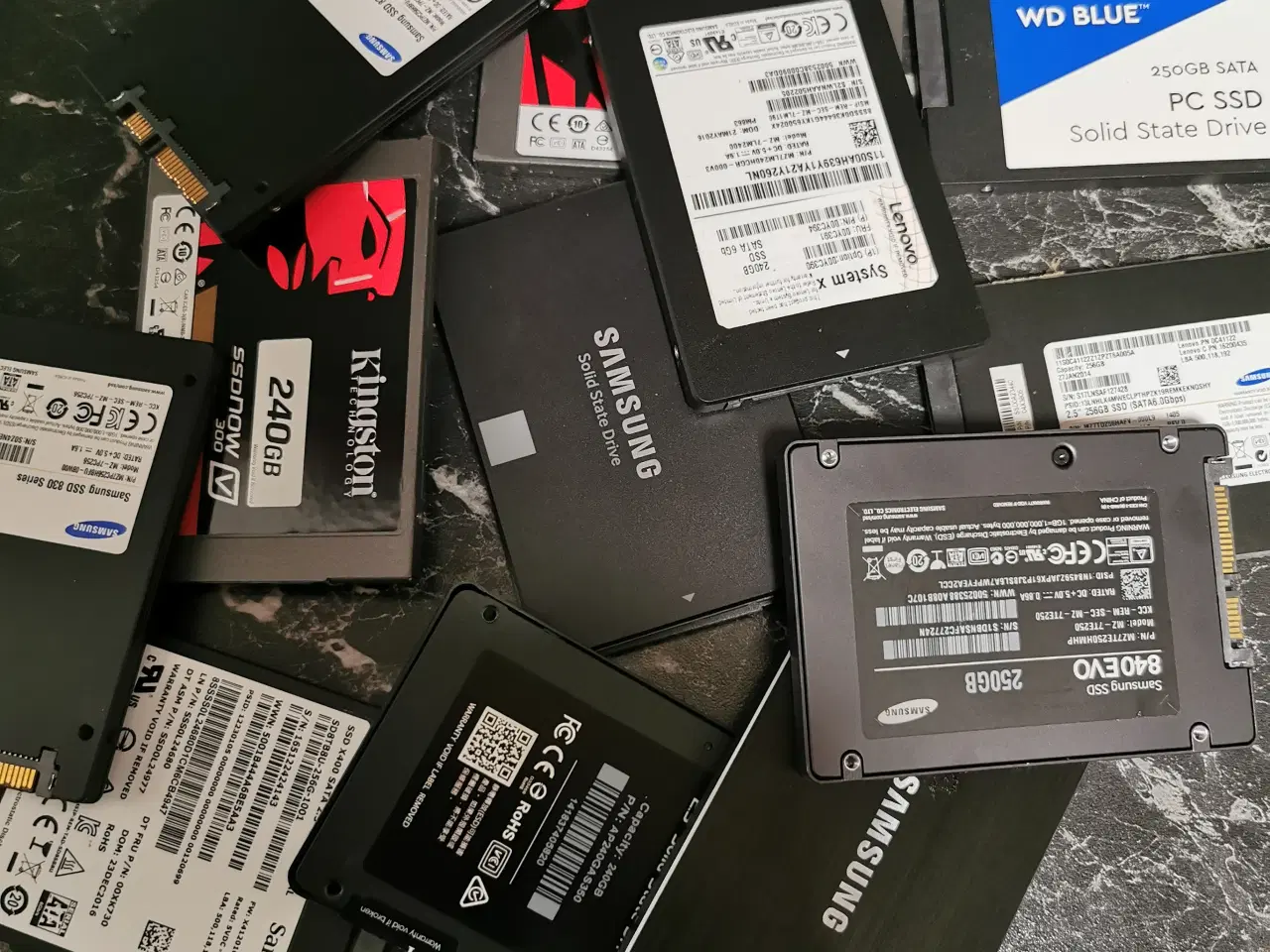 Billede 1 - 20 stk. SSD 240 GB