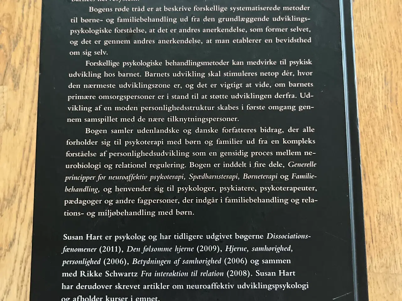 Billede 2 - Susan Hart: Neuroaffektiv psykoterapi med børn