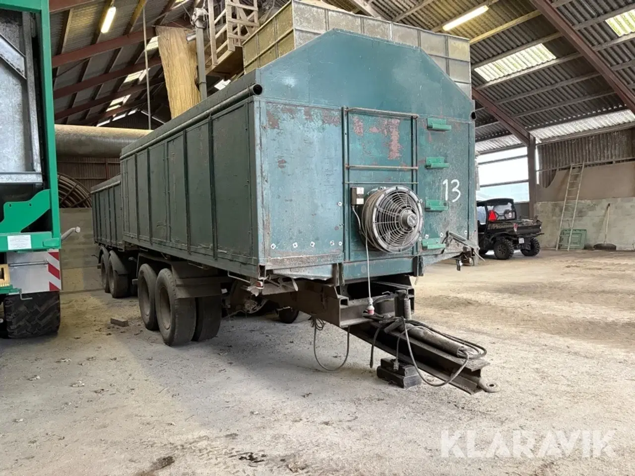 Billede 3 - Kornvogn forvogn og kærrer