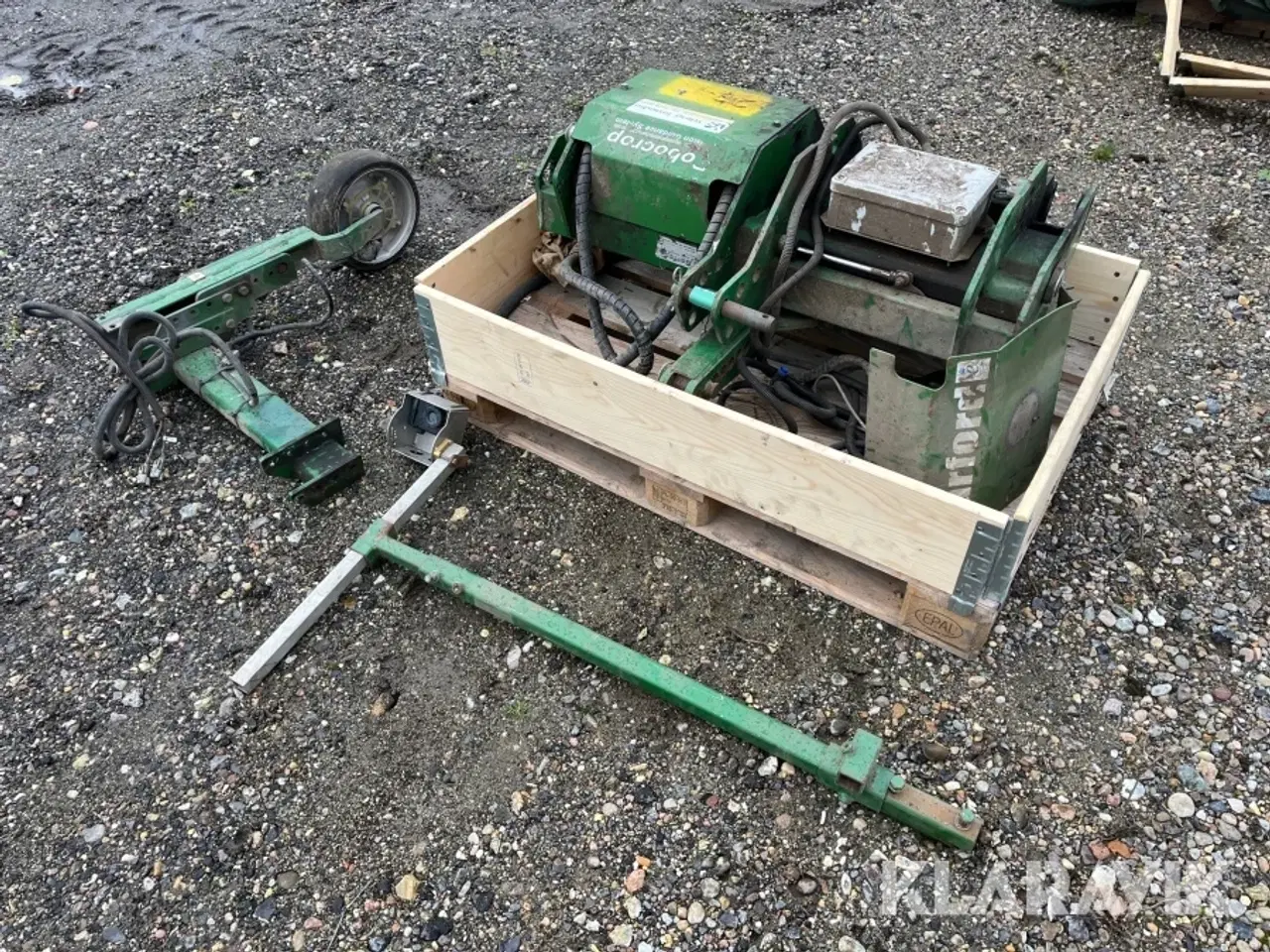 Billede 2 - Kamerastyring/sideforskydning til rækkerenser Garford Robocrop