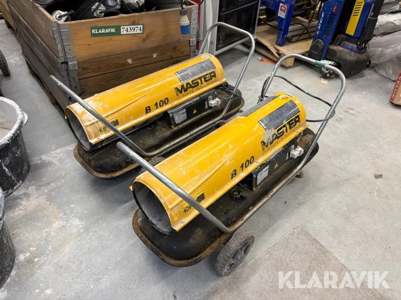 Billede 1 - Varmekanoner Dantherm B 100 CED - 2 styk