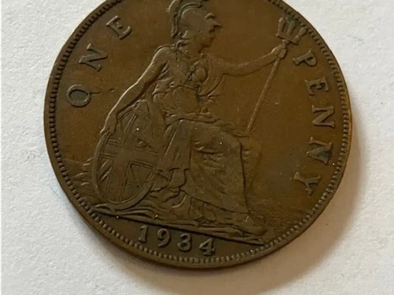 Billede 1 - One Penny 1934 England