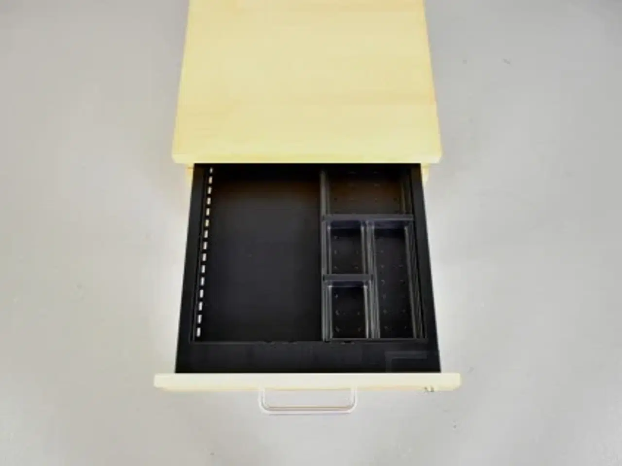 Billede 5 - Duba b8 skuffekassette i ahorn med fire skuffer, uden nøgle