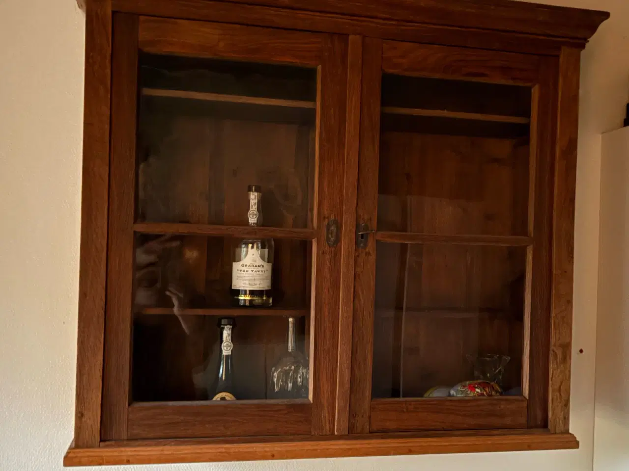 Billede 2 - Smuk antik Hænge Vitrine