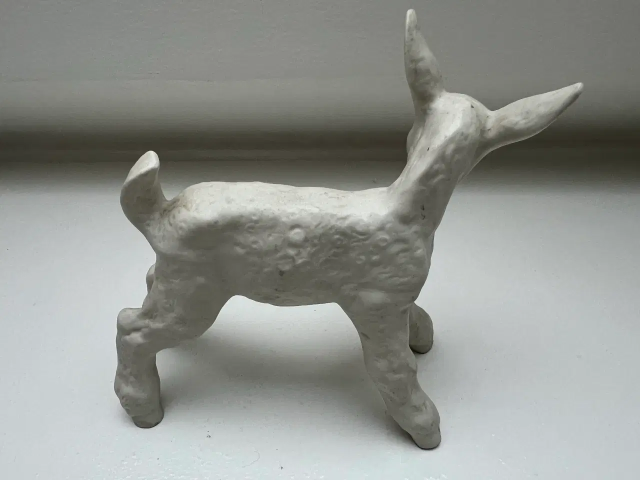 Billede 3 - Figur - Ged i porcelæn