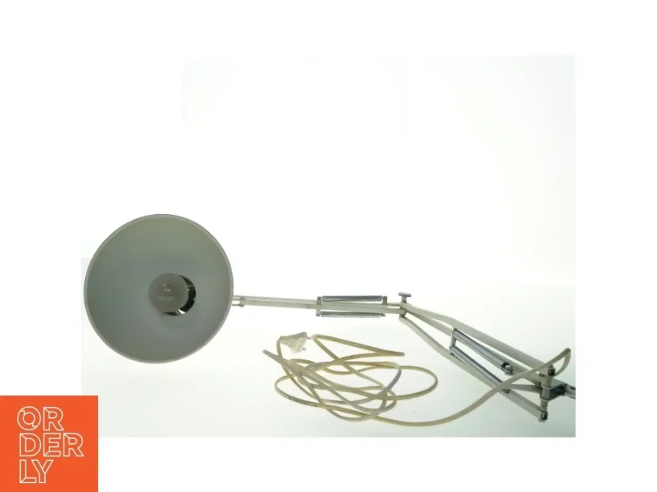 Billede 2 - Hvid arkitektlampe (str. 80 cm)