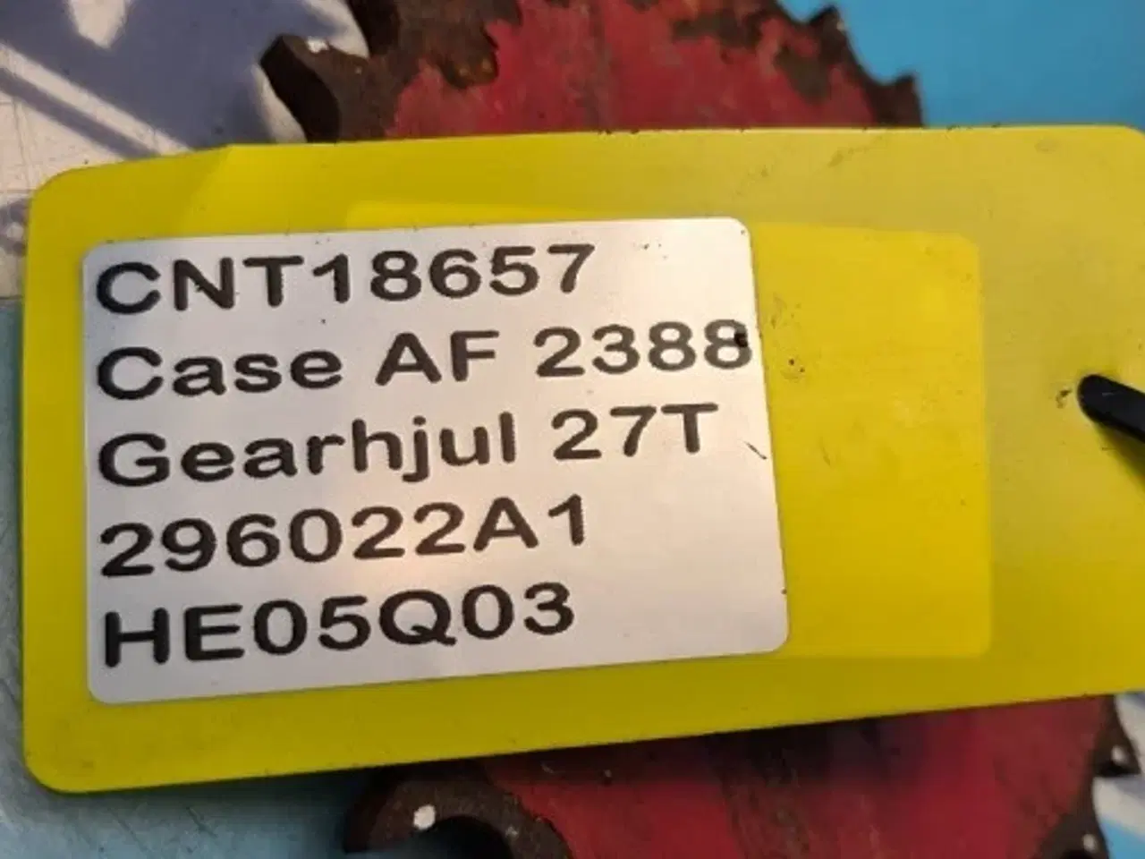 Billede 9 - Case 2388 Gearhjul 296022A1