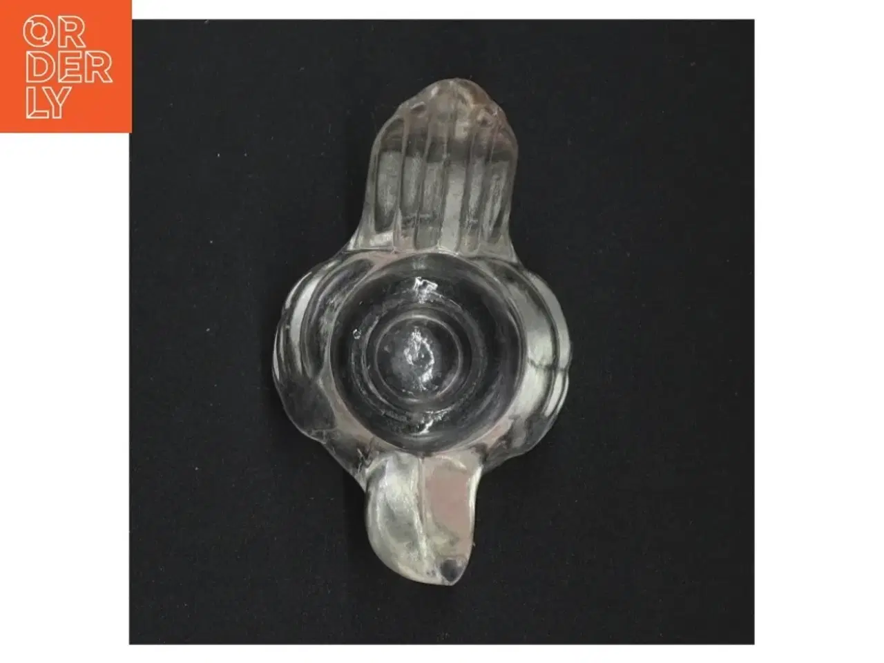 Billede 4 - Glasfugl lysestage skål(str. 12 x 7 x 8 cm)