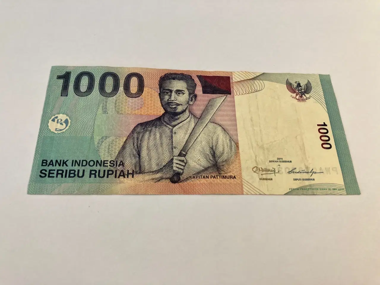 Billede 1 - 1000 Rupiah Indonesia 2011