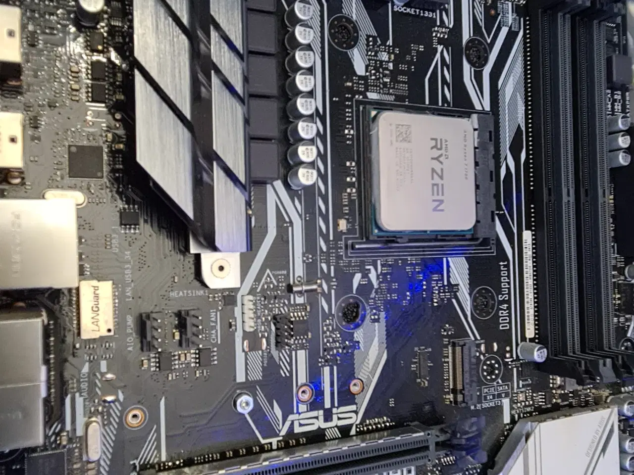 Billede 1 - Asus Prime X370-Pro m/Ryzen 7 1700