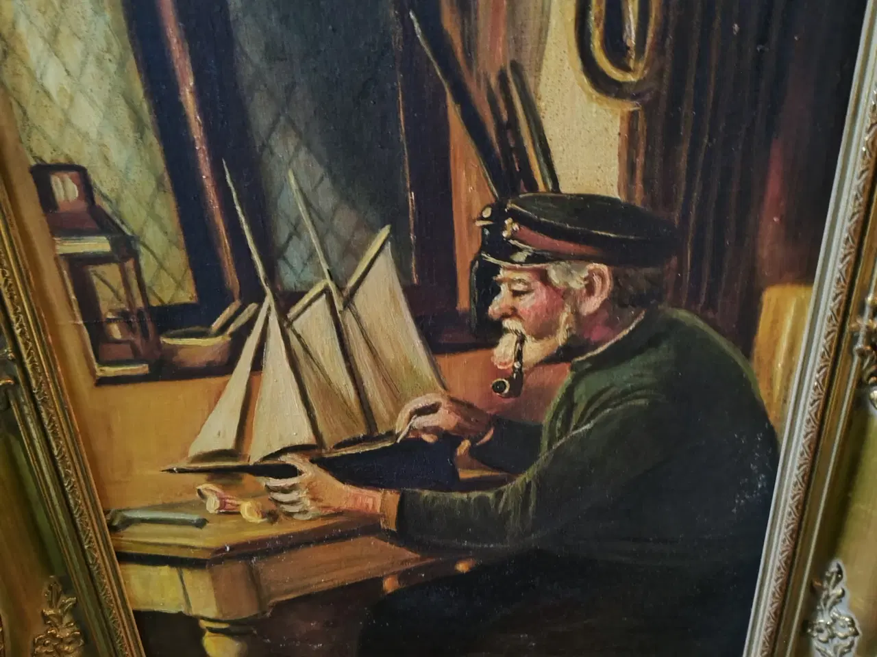 Billede 2 -  2 gamel malerier 