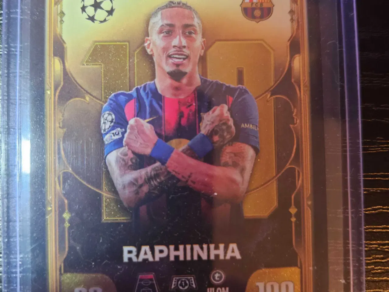 Billede 1 - Raphinha 100 Club Fodboldkort 