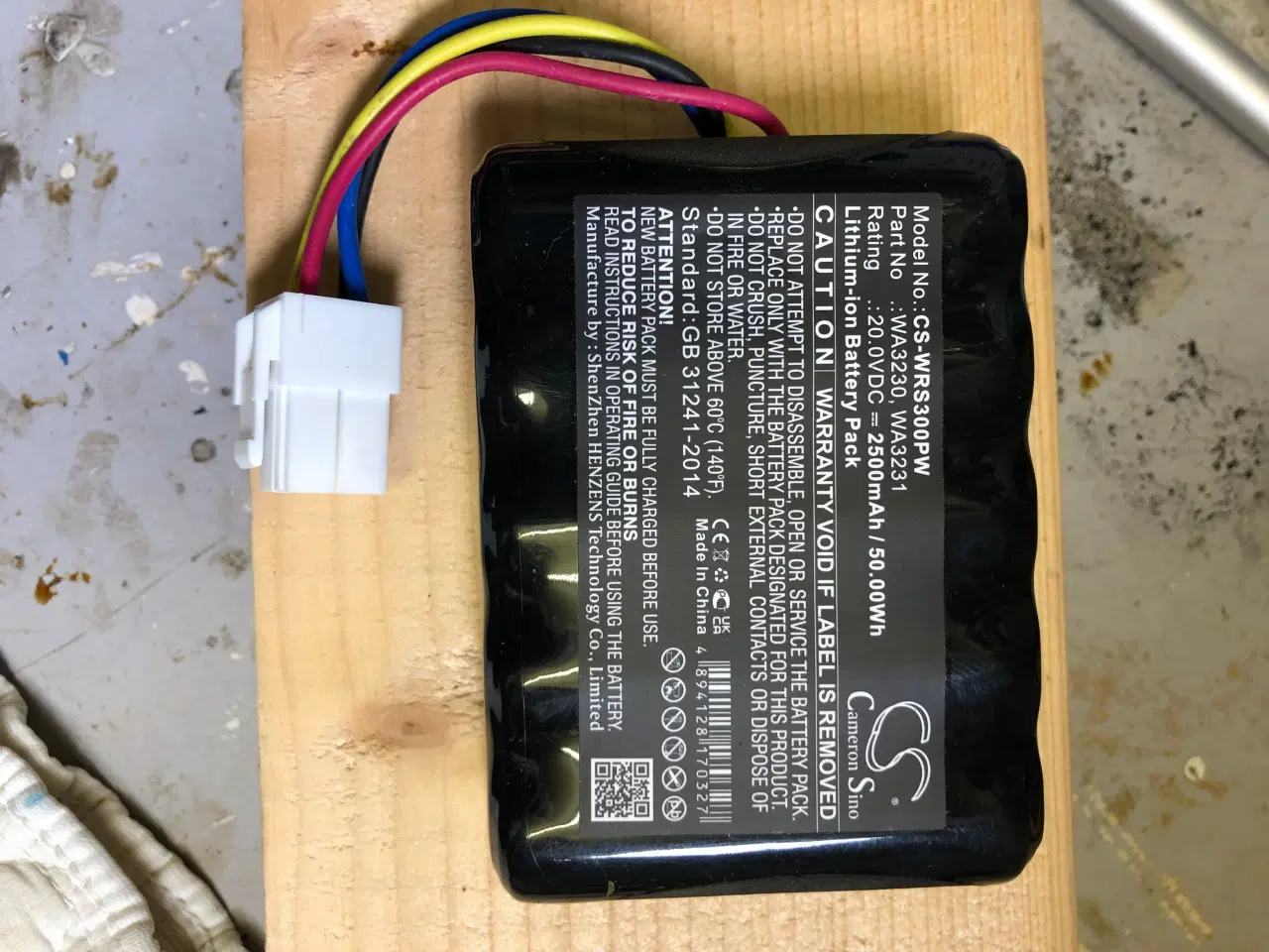 Billede 1 - Batteri til Work plæneklipper