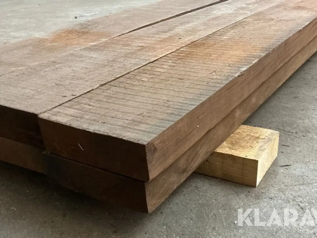 Billede 4 - Panga Panga Tømmer Bredde 18-20x190 cm 6 styk