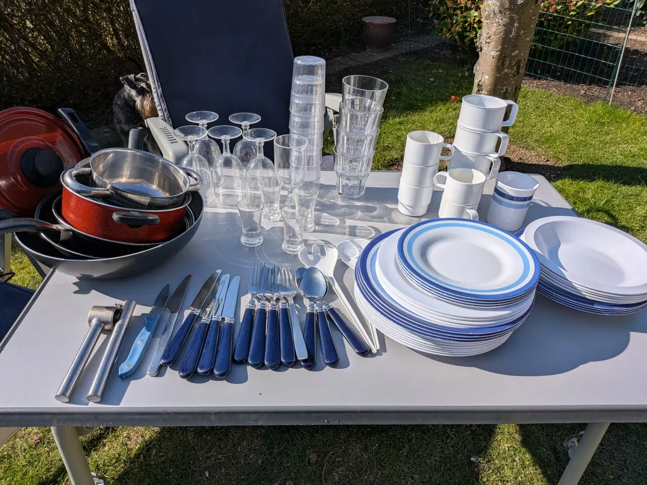 Billede 1 - Bestik m.m. til campingkøkken