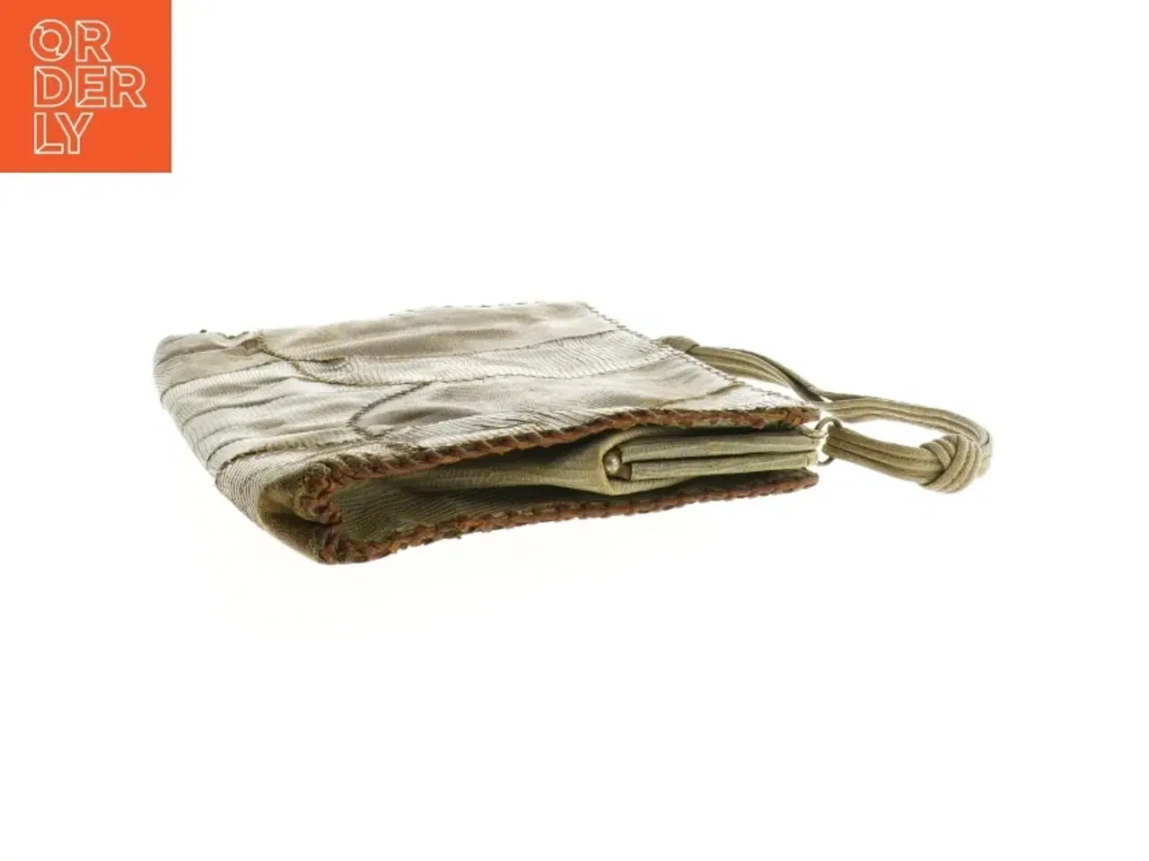 Billede 2 - Vintage taske af slangeskind (str. 27 x 17 cm)
