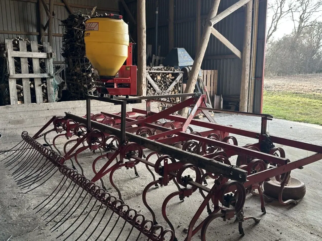 Billede 2 - marstig harve med frøspreder