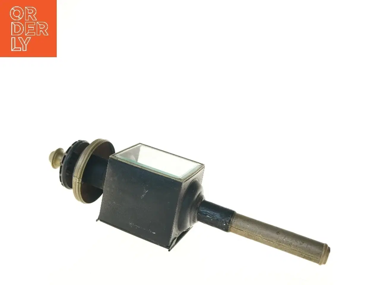 Billede 3 - Antik vognlygte (str. 50 cm)