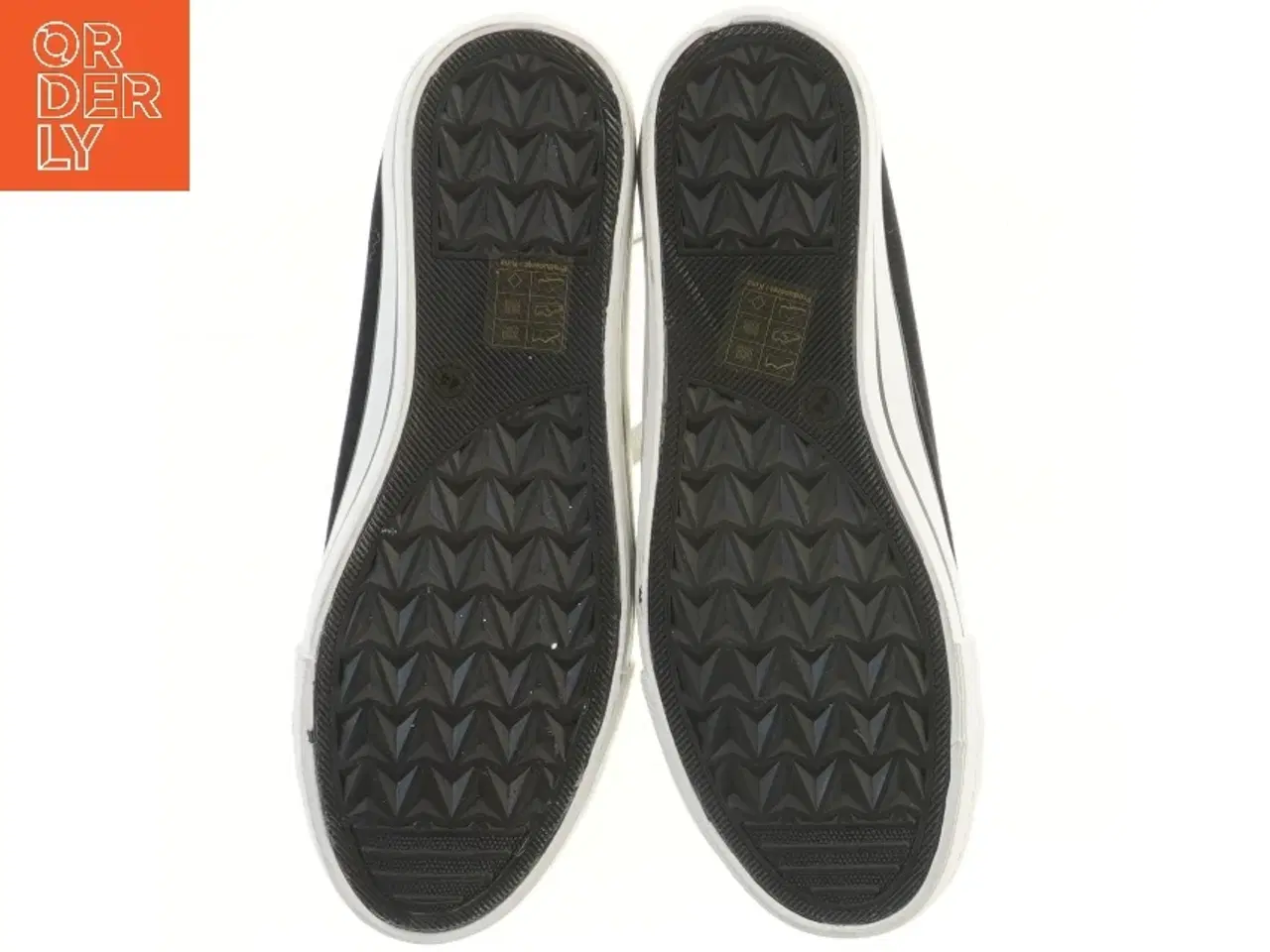 Billede 2 - Nye Sorte canvas sneakers fra VRS (str. 44 )