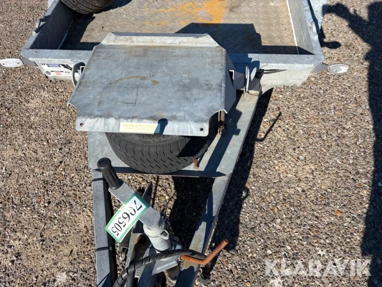 Billede 12 - Maskintrailer Ifor Williams GH94-s - 2700kg med bremser