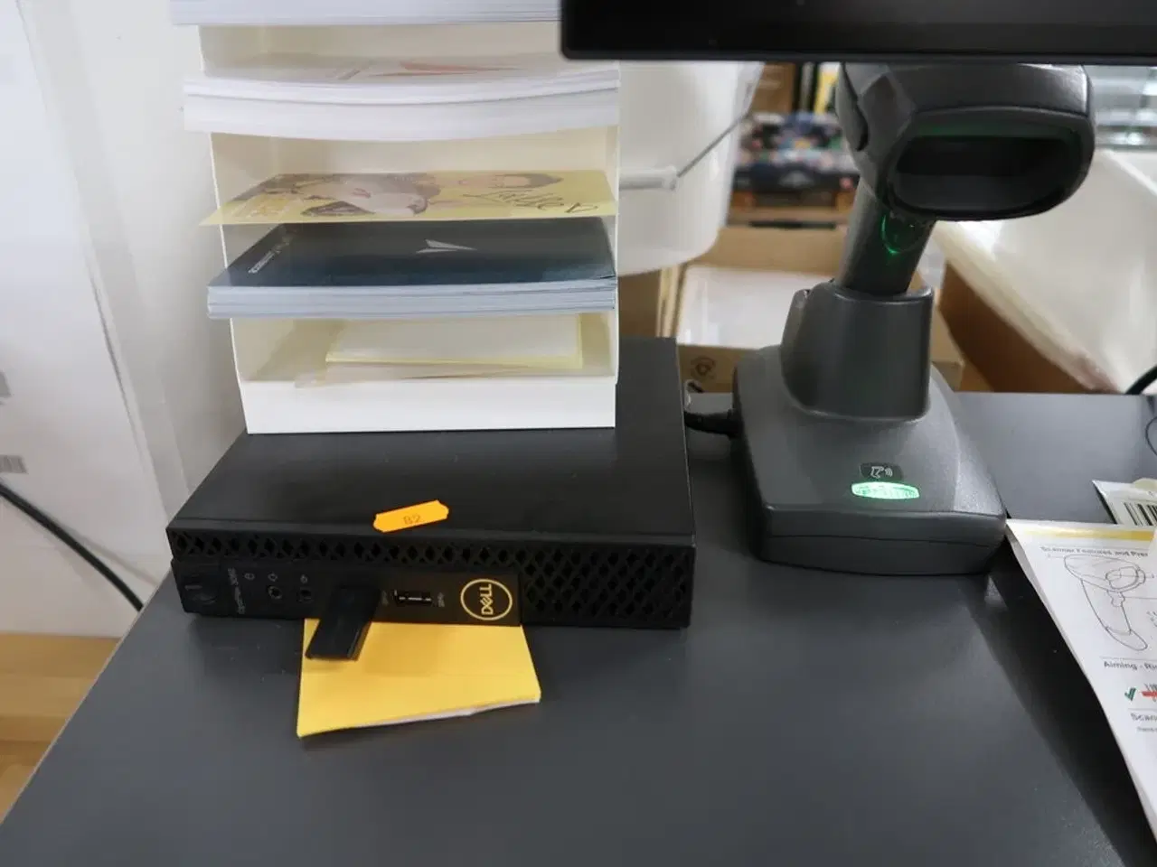 Billede 3 - Computerskærm LENOVO, computer DELL OptiPlex 3060, tastatur og mus