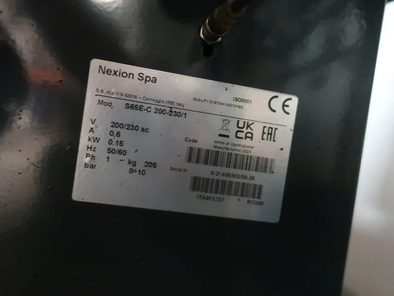 Billede 5 - Afbalanceringsmaskine NEXION S65E-C 200-230